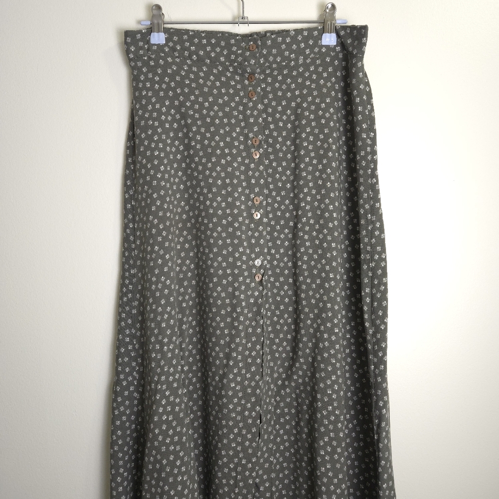 Charlotte Russe Ditsy Floral Cottagecore‎ Maxi Skirt L - Picture 6 of 13